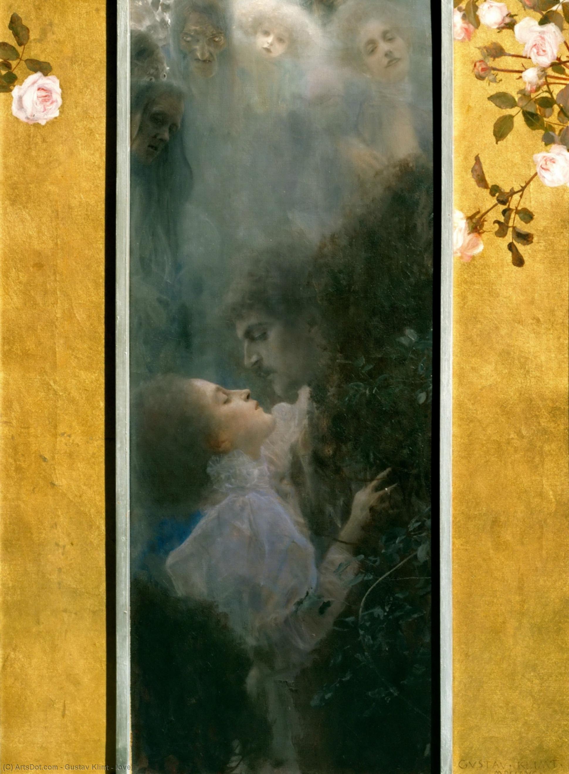Liebe — Gustav Klimt