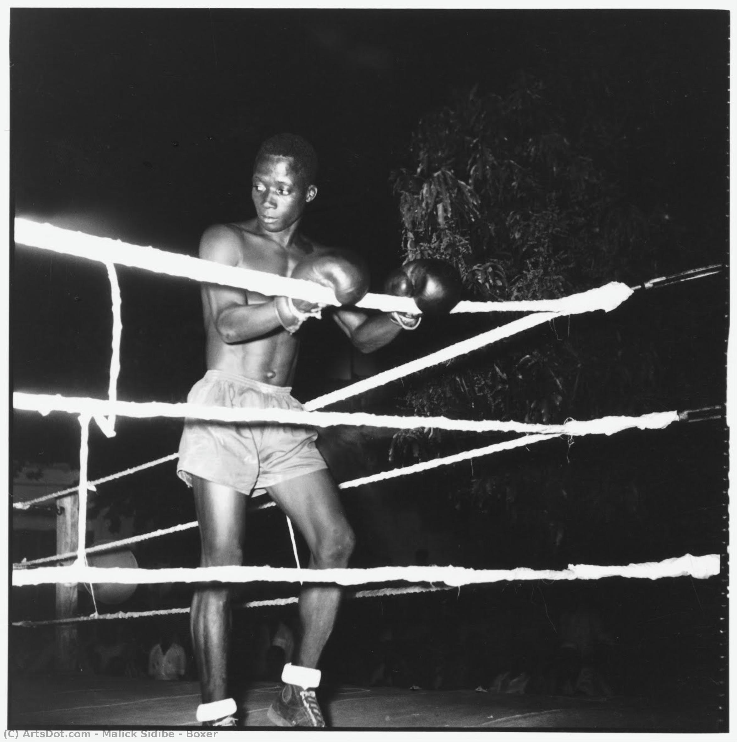 Boxer — Malick Sidibé