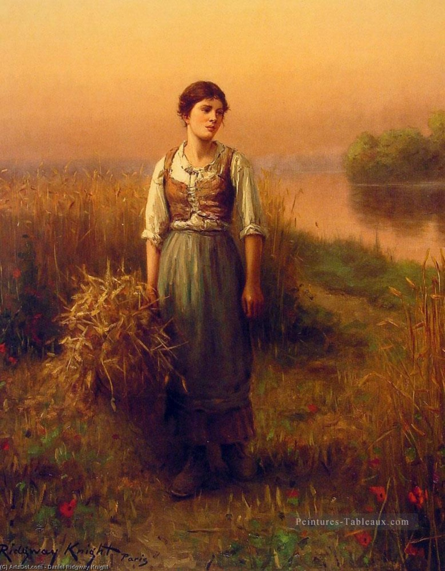 daniel ridgway knight - normandy maid