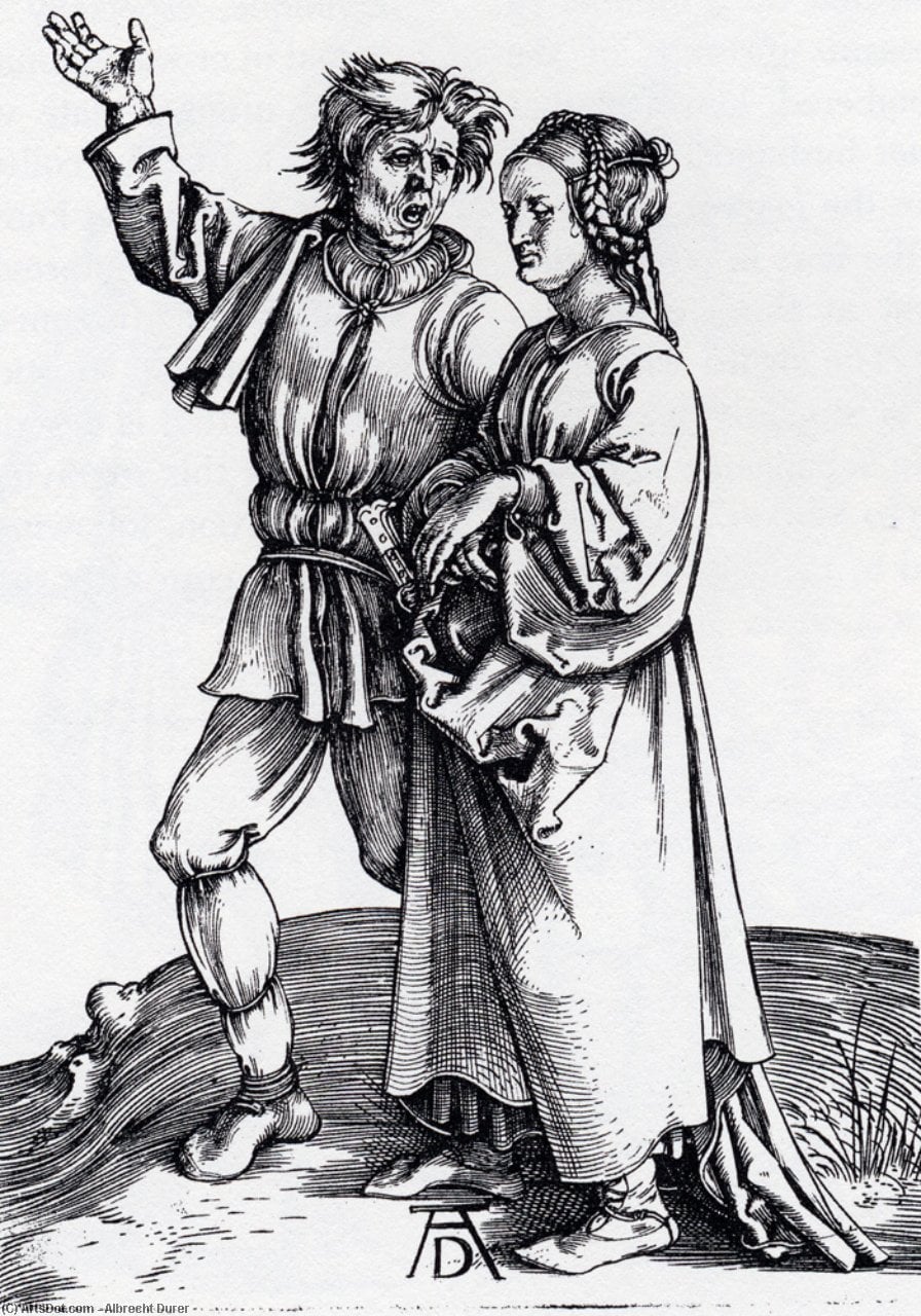 Couple Rustique — Albrecht Dürer