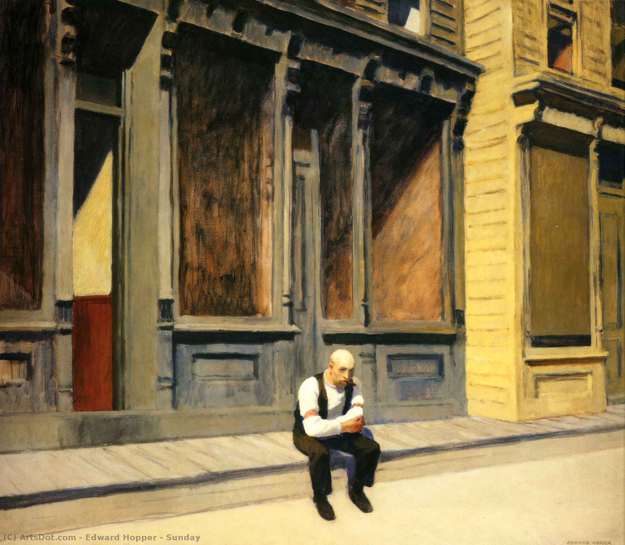 Edward Hopper - Pazar