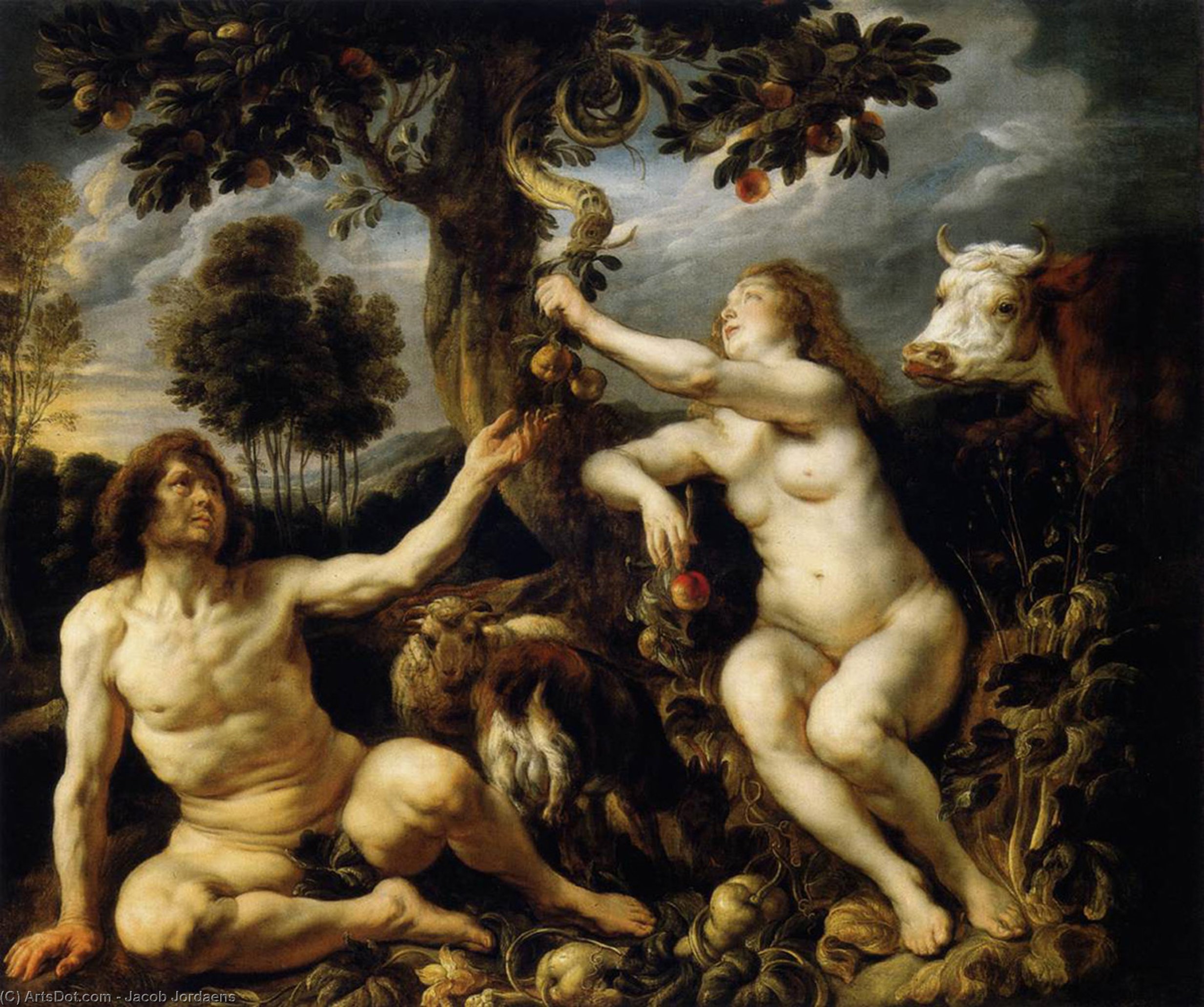Jacob Jordaens - The Fall of Man
