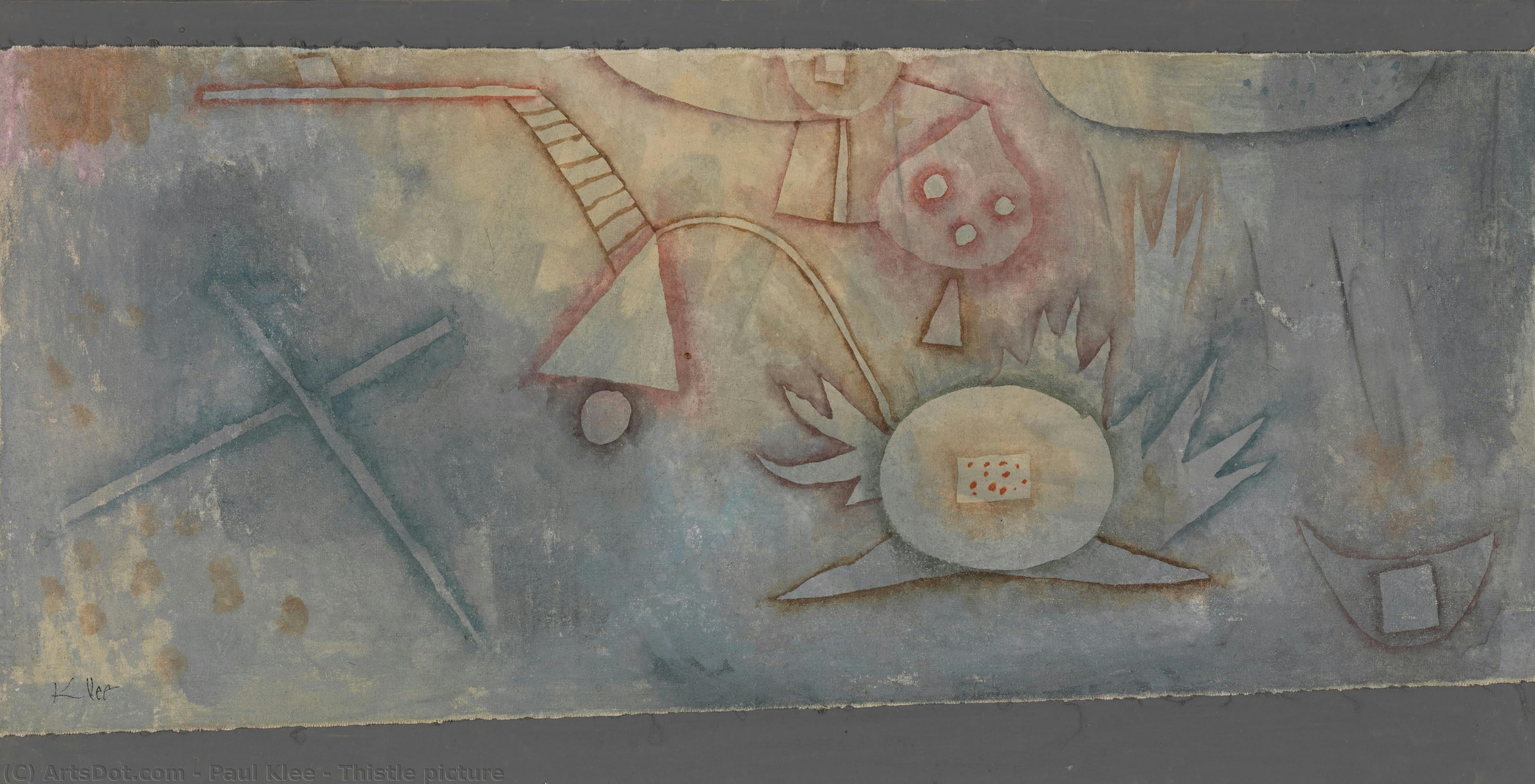 Paul Klee - Flor de cardo