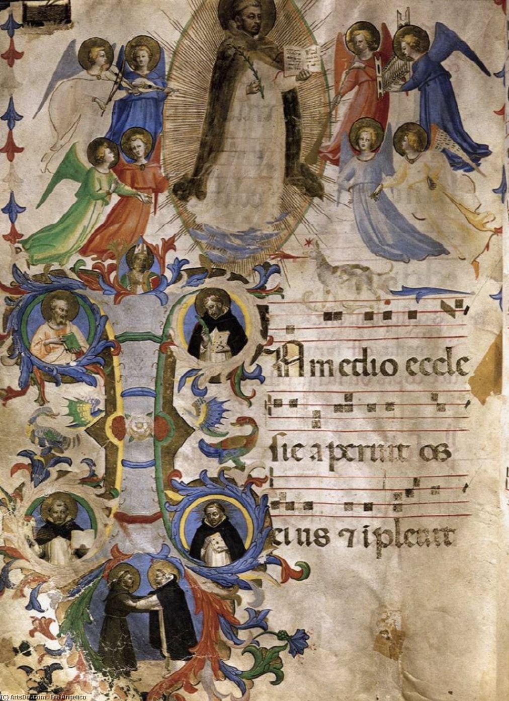 Fra Angelico - Missal 558 (Folio 67v)