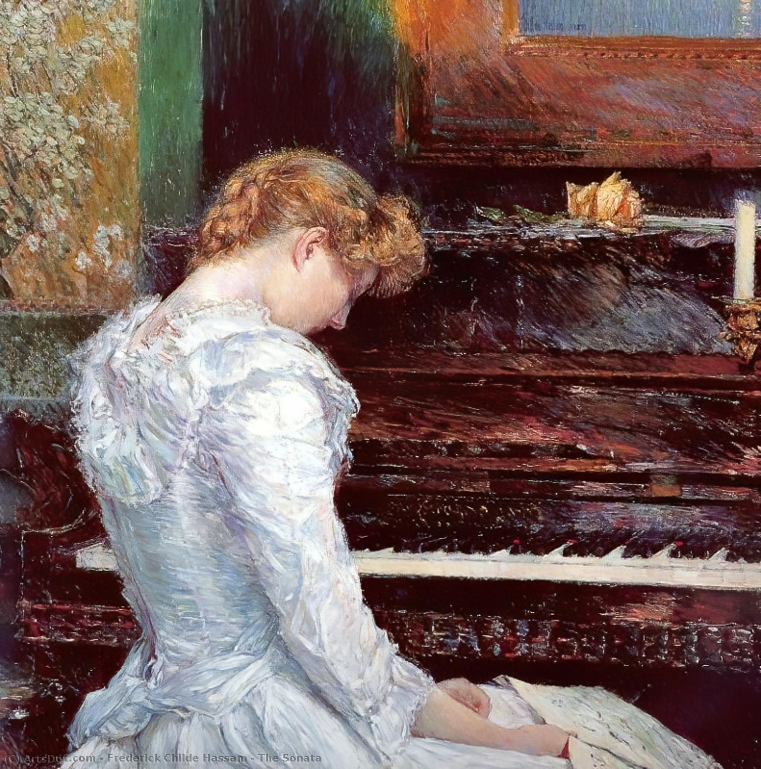 Frederick Childe Hassam - La Sonata
