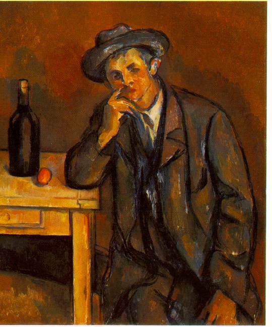 Der Trinker — Paul Cézanne