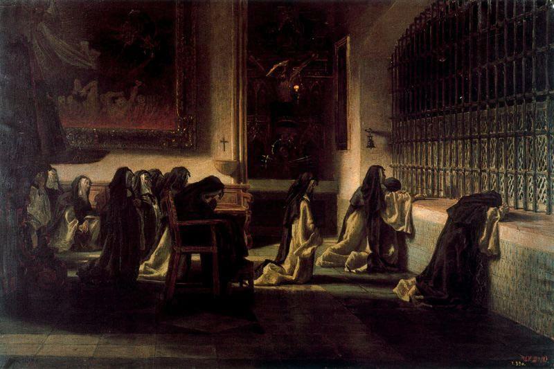 Rezando — Antonio Muñoz Degrain