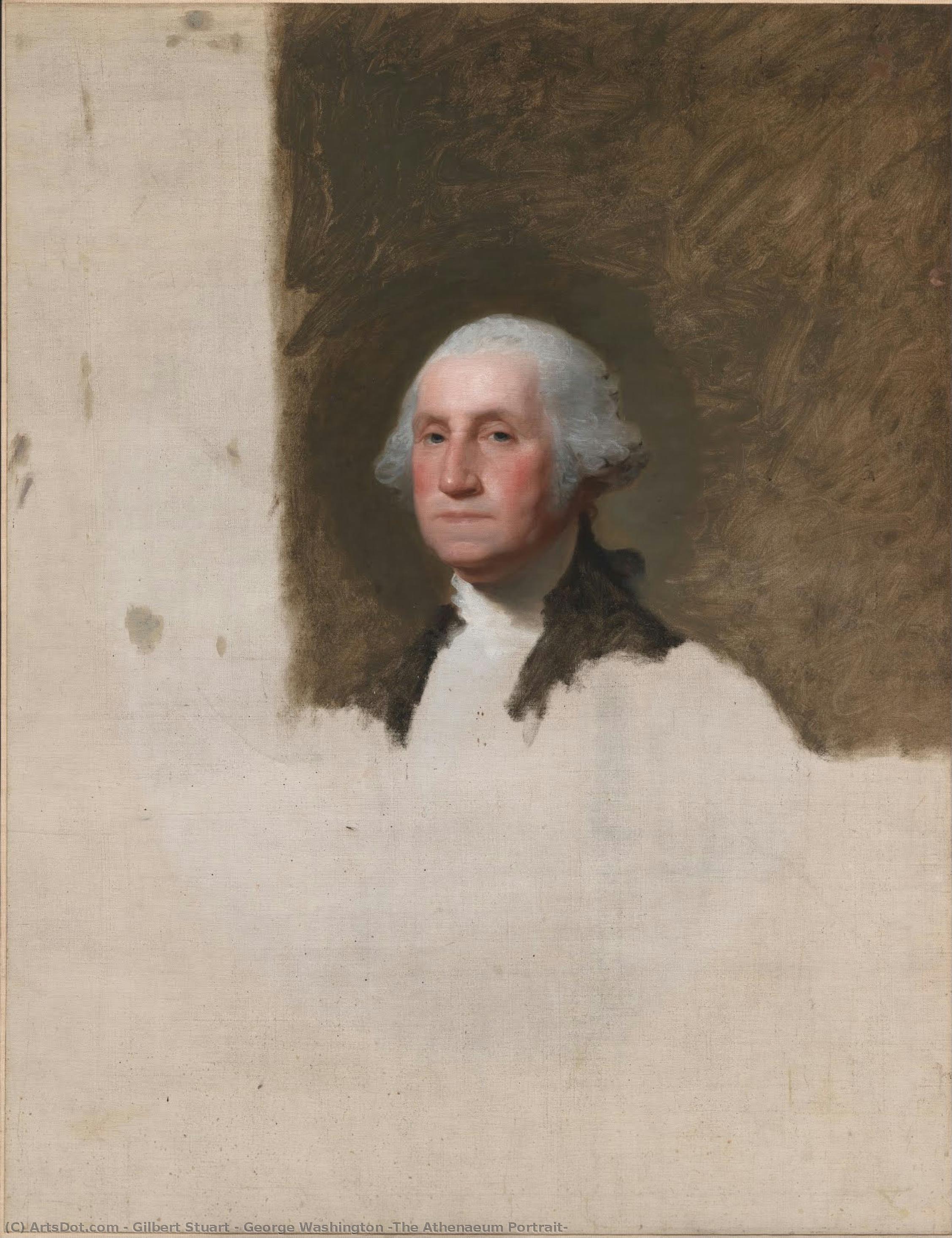 George Washington (il Ritratto Dell'athenaeum) — Gilbert Stuart