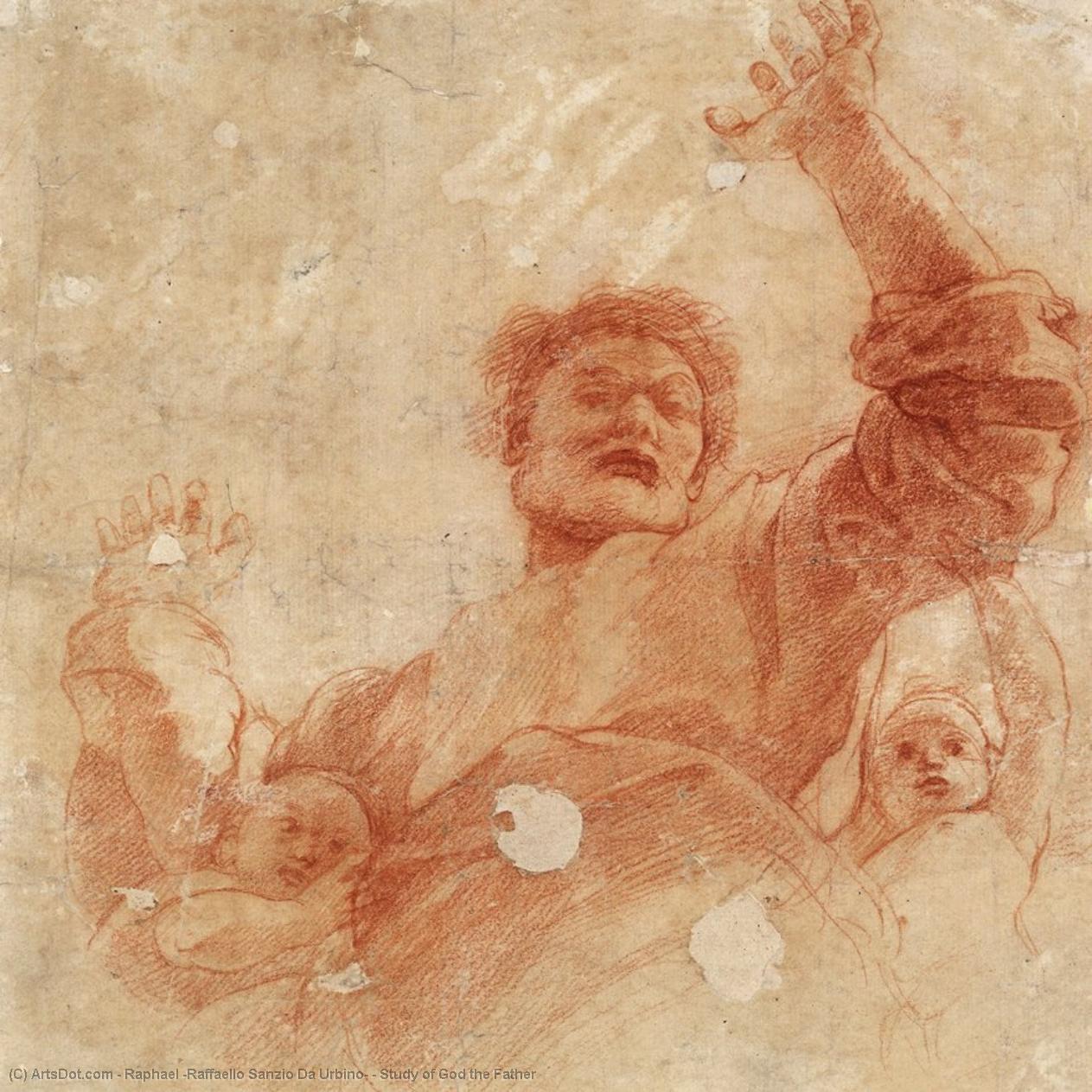 拉斐尔 - Study of God the Father