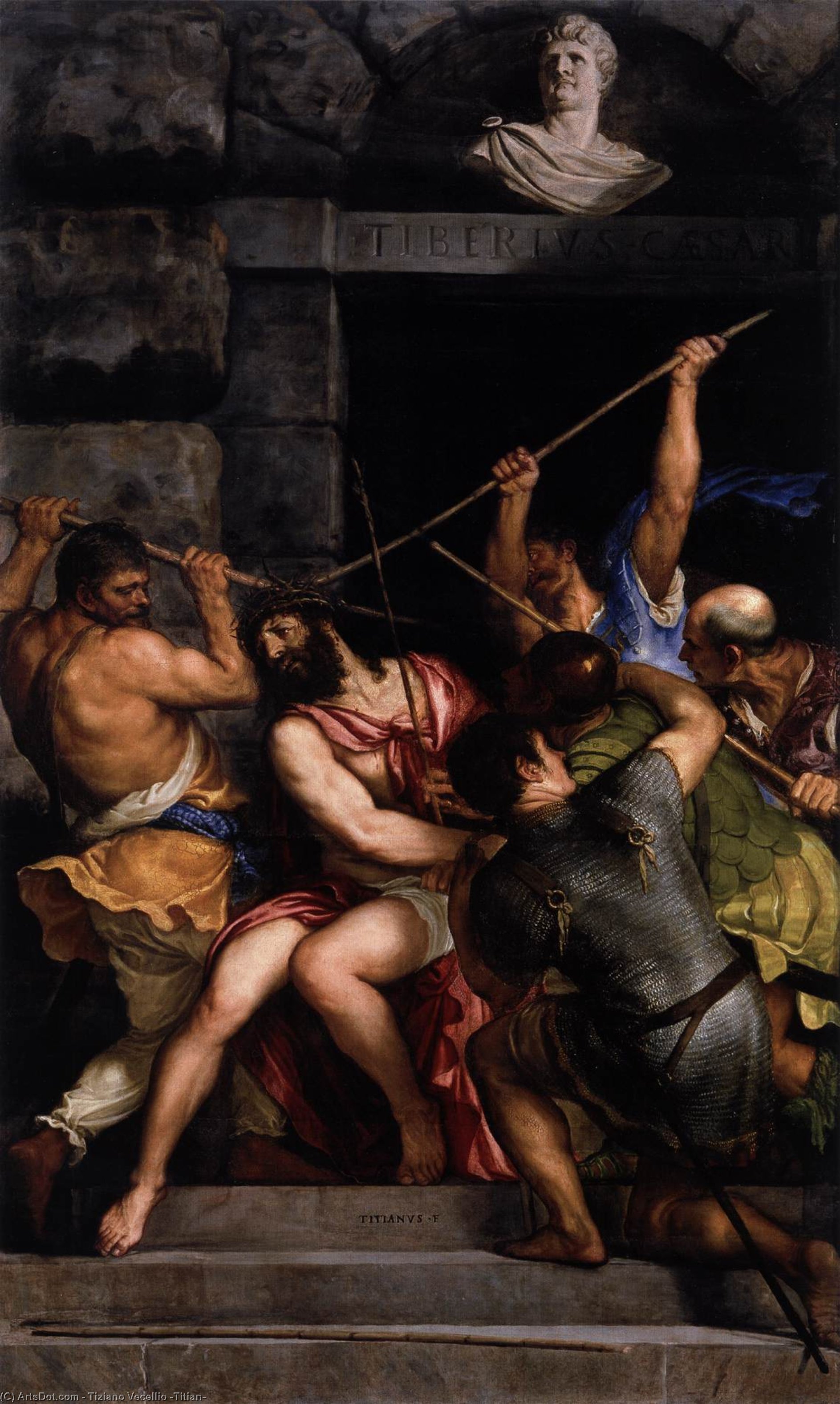 Crowning With Thorns — Tiziano