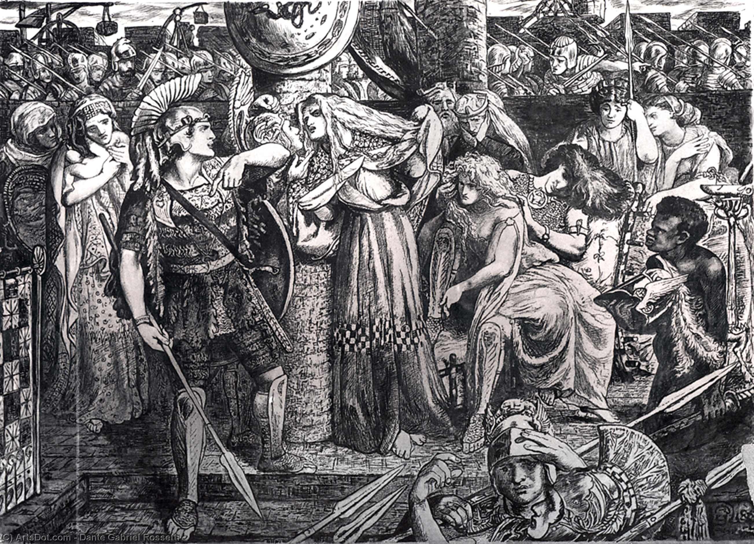 Cassandre — Dante Gabriel Rossetti