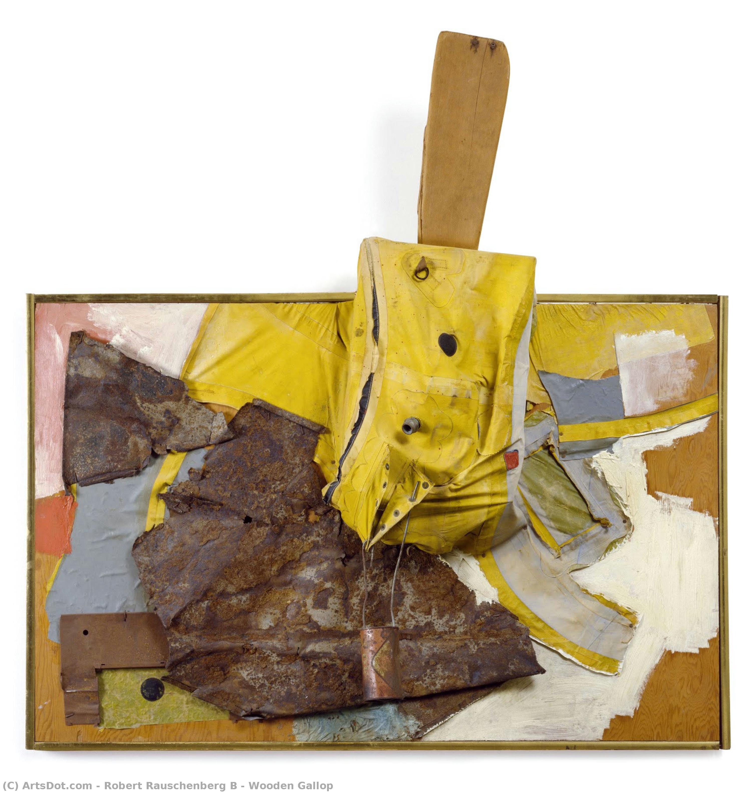 Robert Rauschenberg - Wooden Gallop