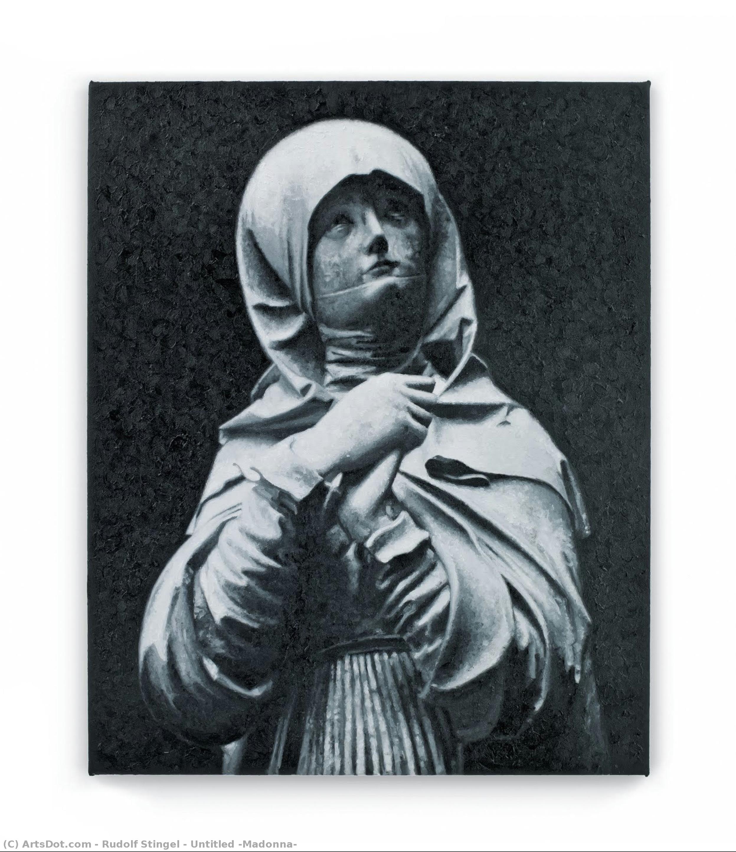Untitled (madonna) — Rudolf Stingel