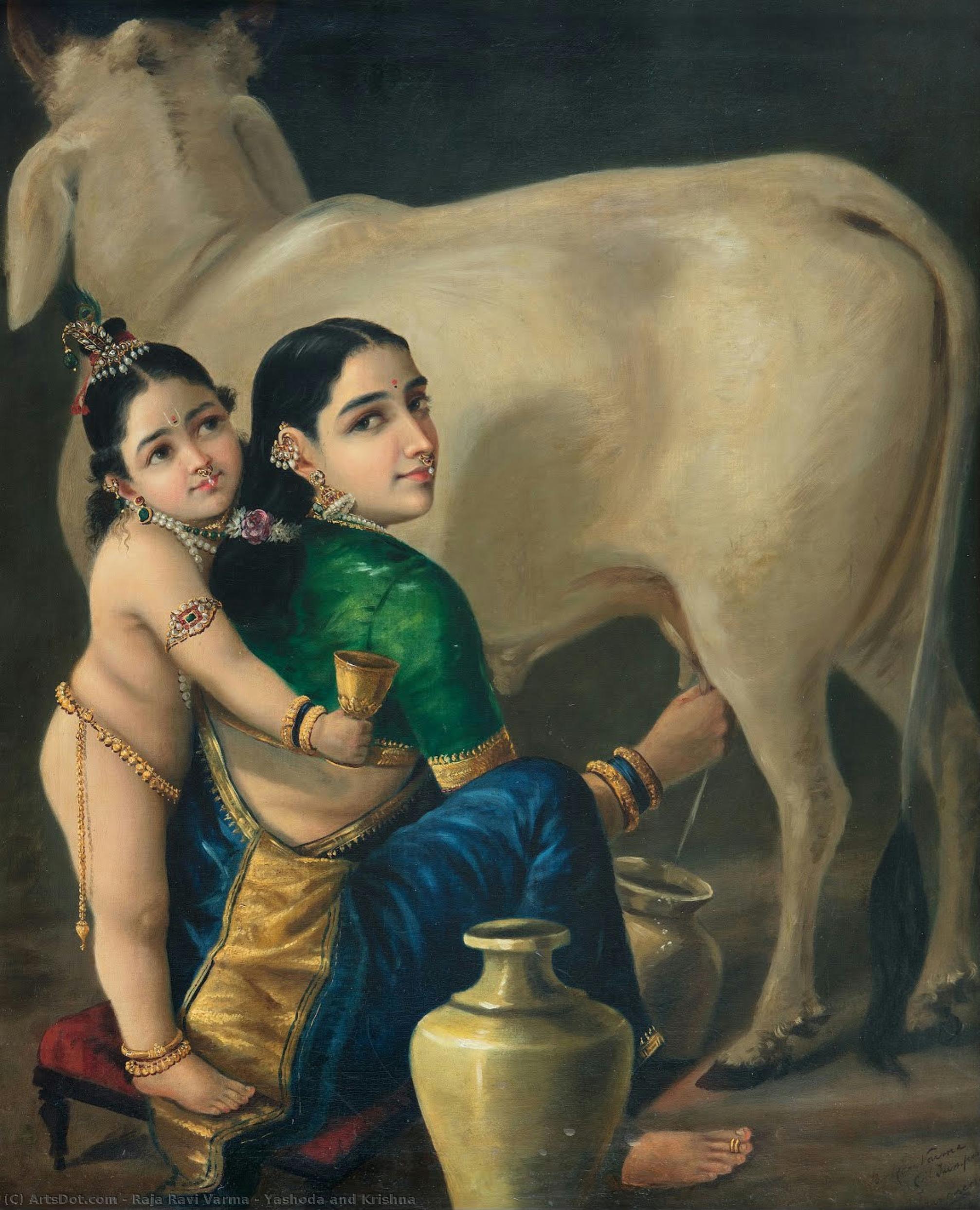 Yashoda E Krishna — Raja Ravi Varma