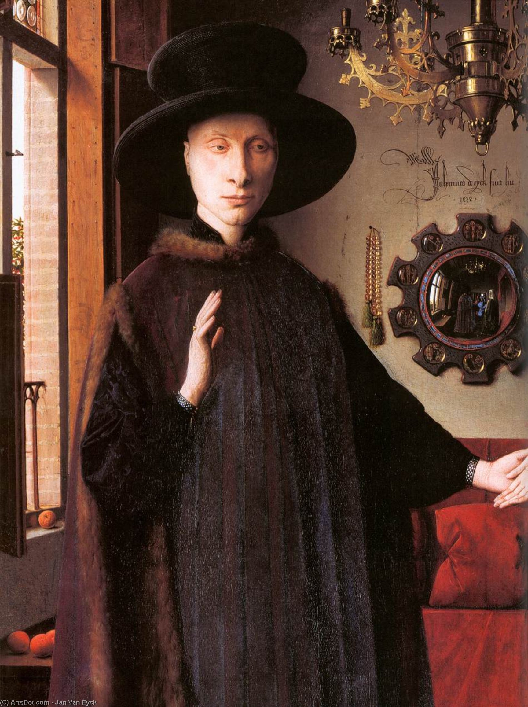 Portrait Du Mariage Arnolfini — Jan Van Eyck