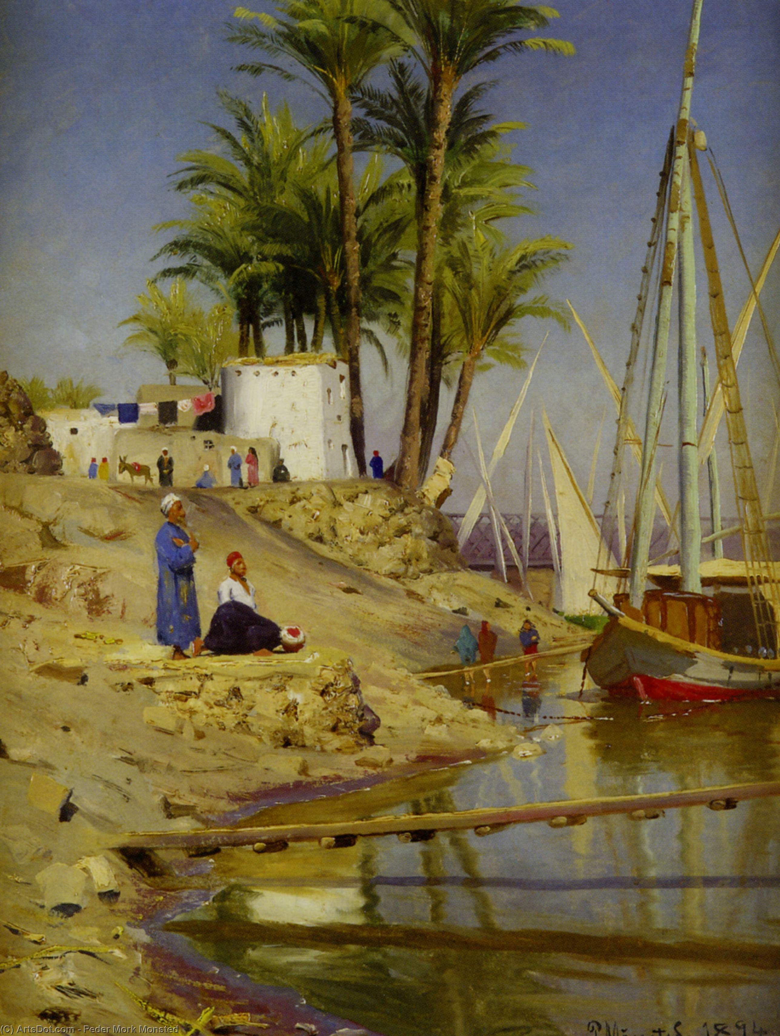 Peder Mørk Mønsted - View of Cairo