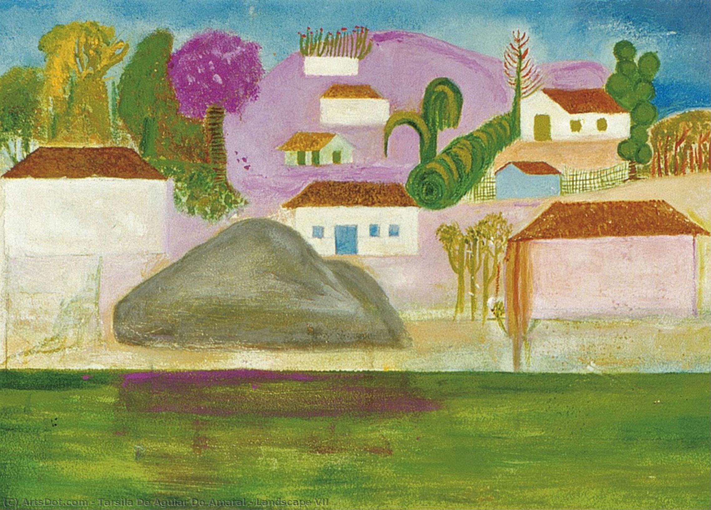 Tarsila Do Amaral - Landscape VII