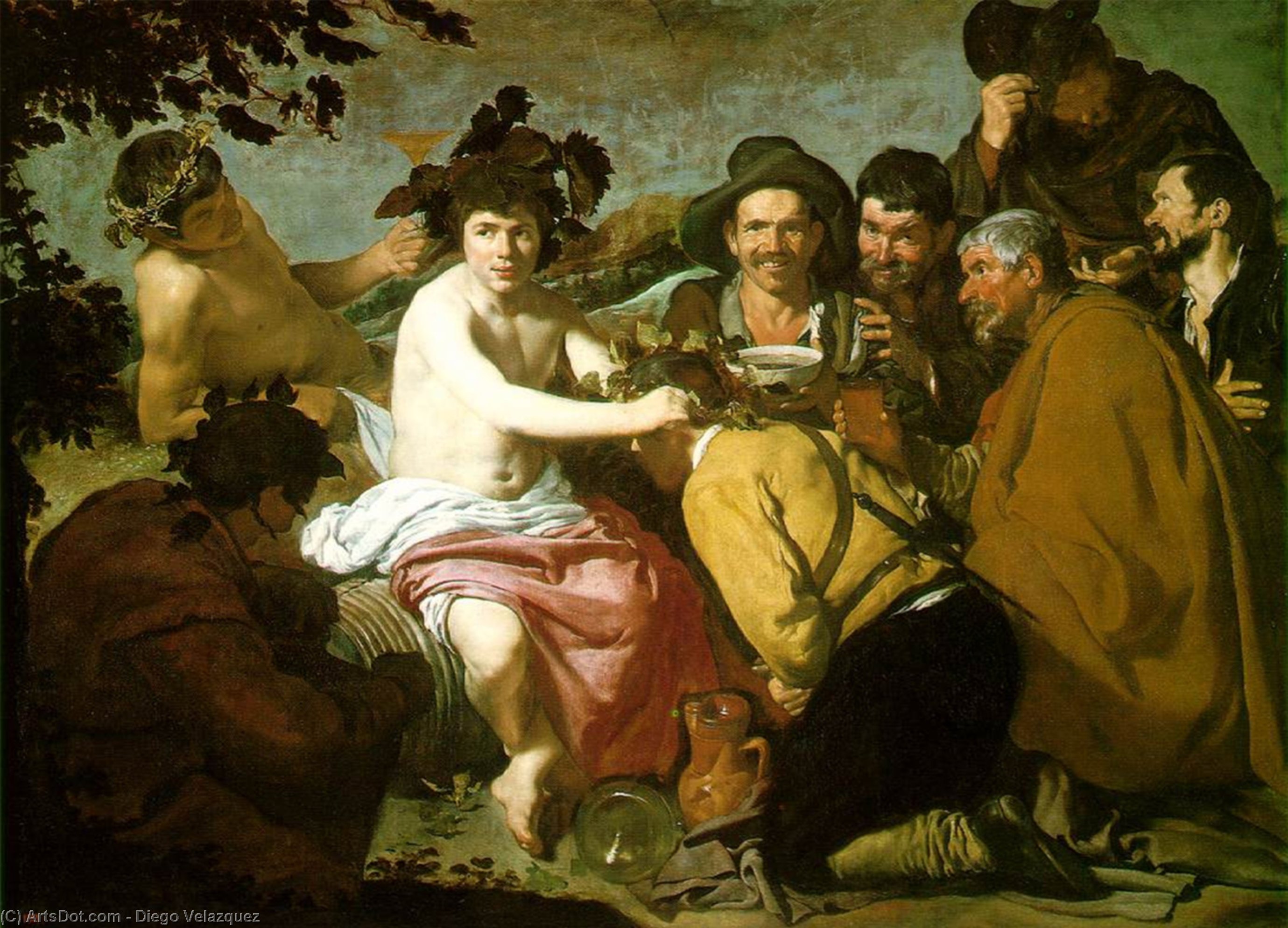 Diego Rodríguez de Silva y Velázquez - Bacchuss Fest