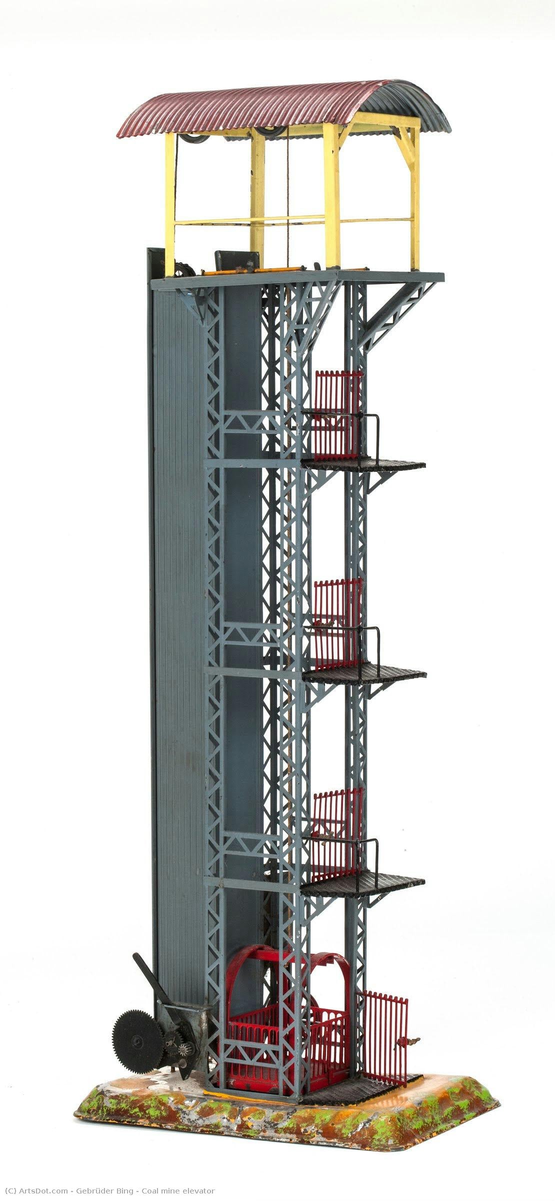 Coal Mine Elevator — Gebrüder Bing