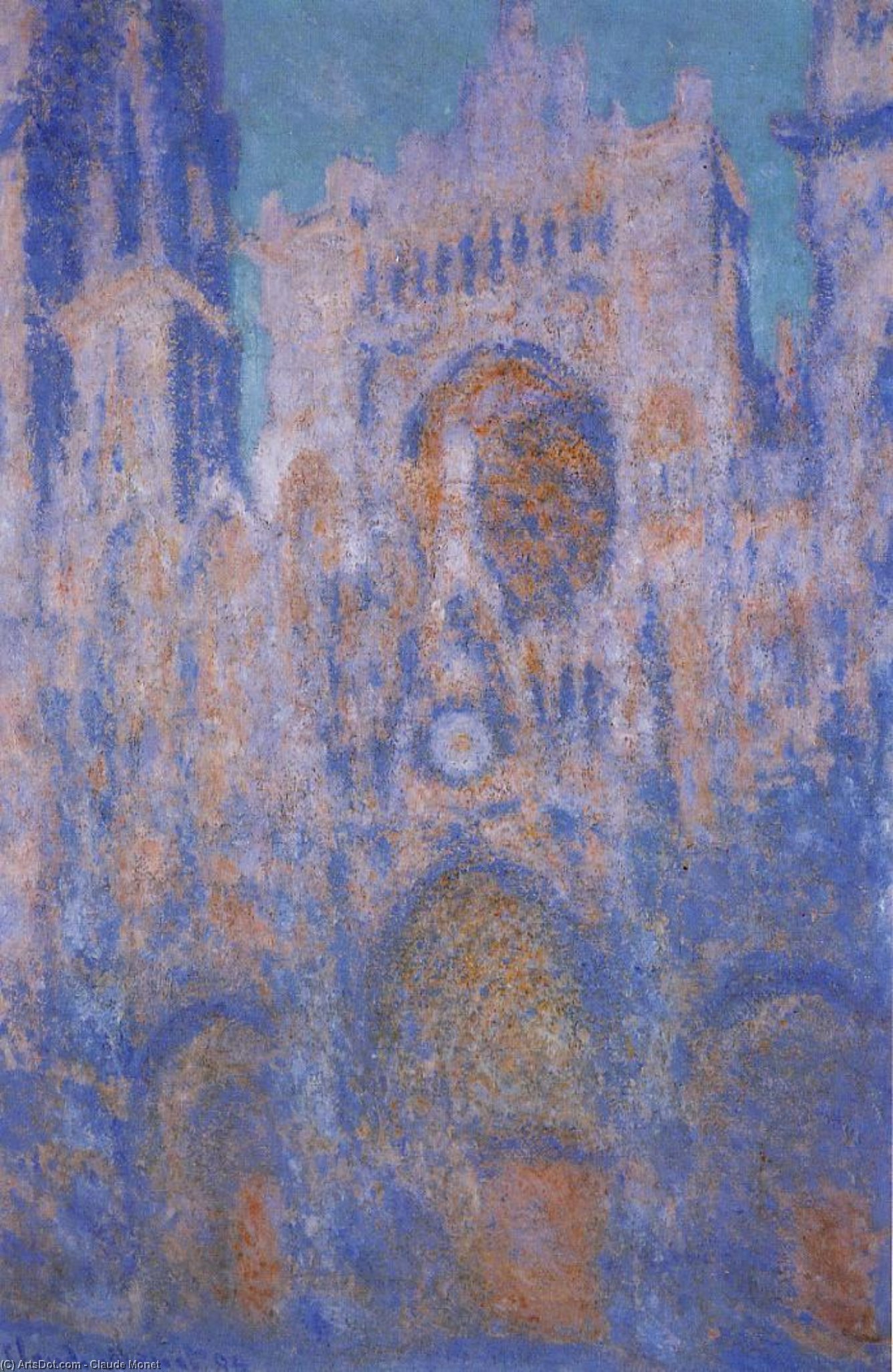 Claude Monet - Cattedrale di Rouen, Sinfonia Grigia e Rosa