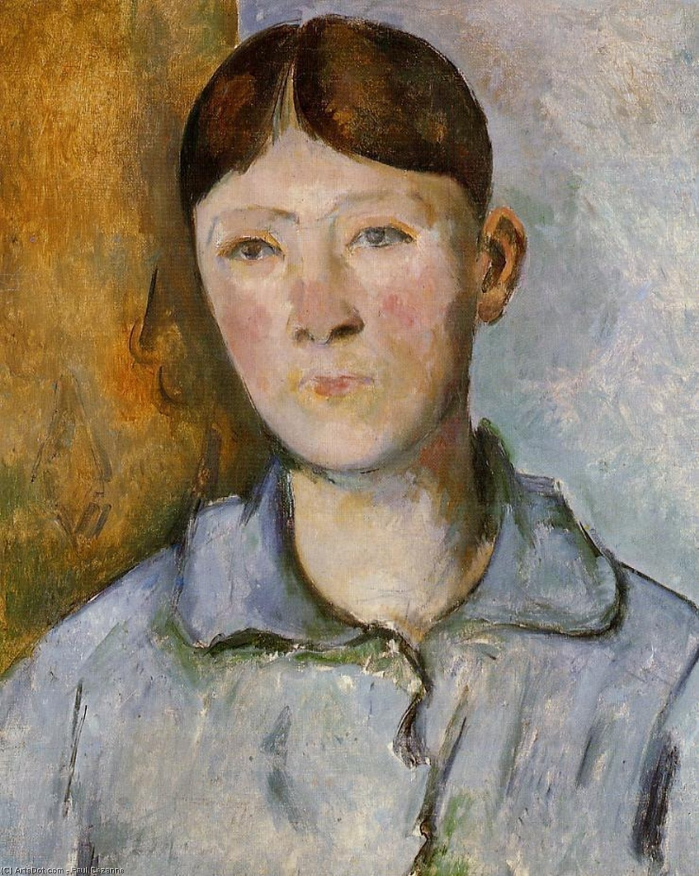 Ritratto Di Madame Cézanne — Paul Cézanne