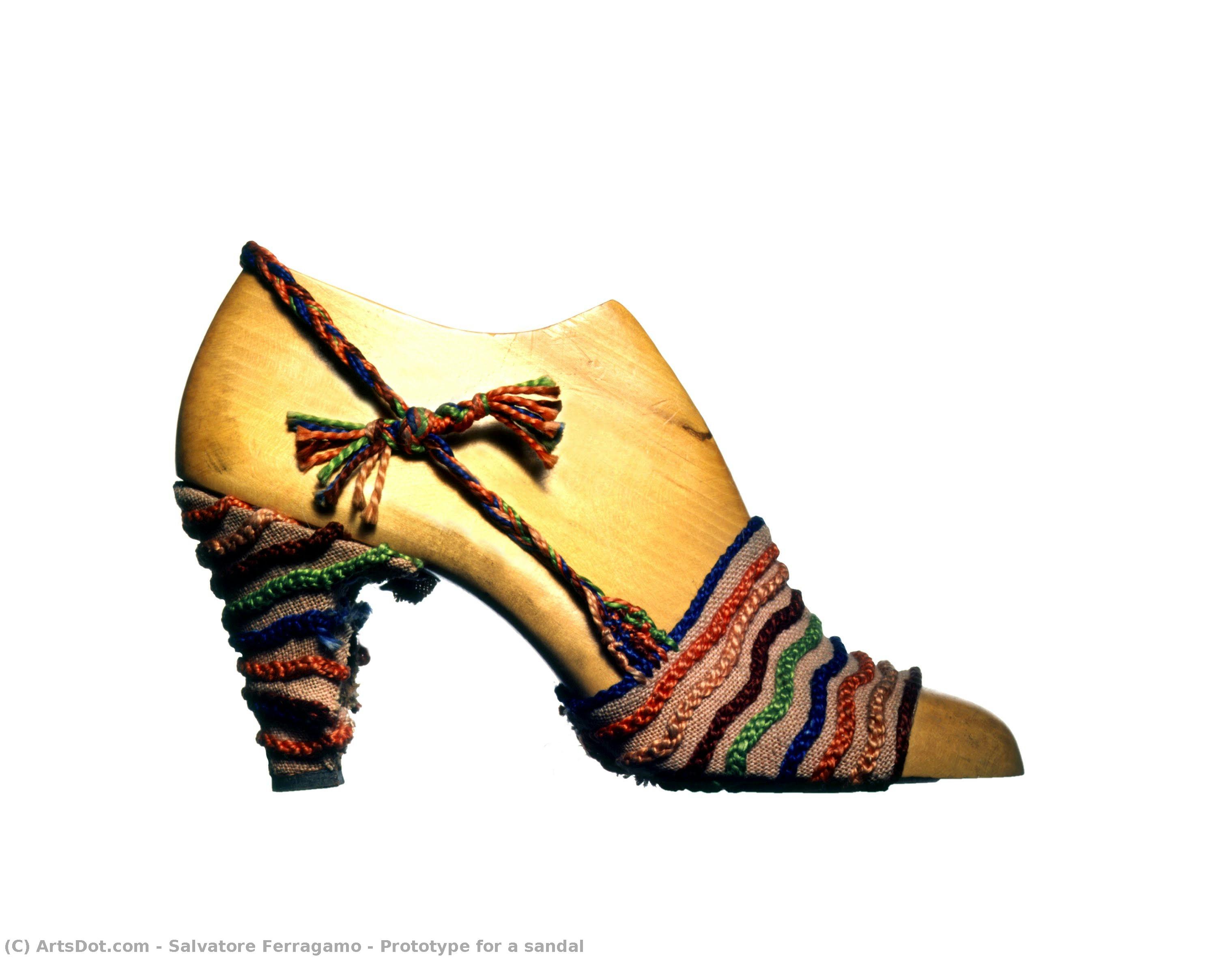Prototype De Sandale — Salvatore Ferragamo