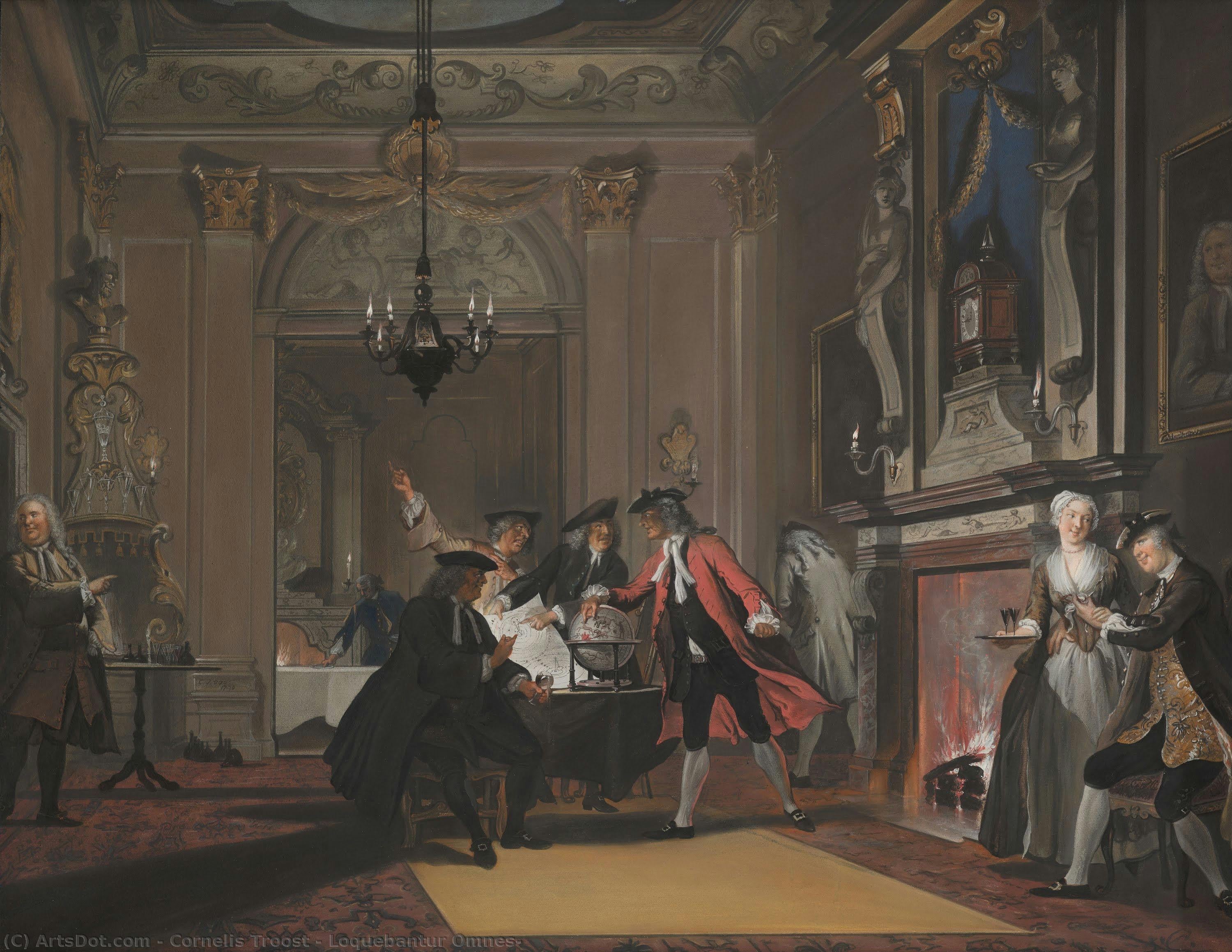Loquebantur Omnes — Cornelis Troost