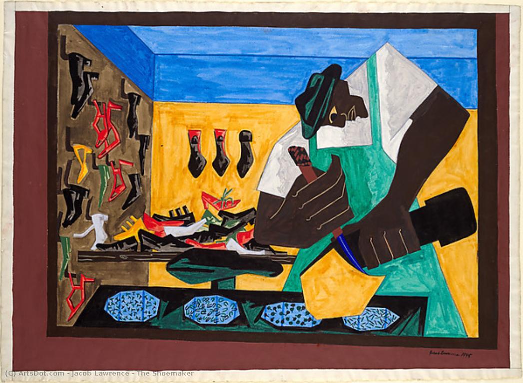The Shoemaker — Jacob Lawrence