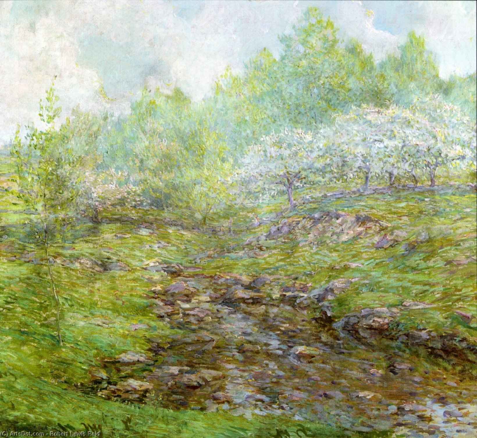 Robert Lewis Reid - Springtime