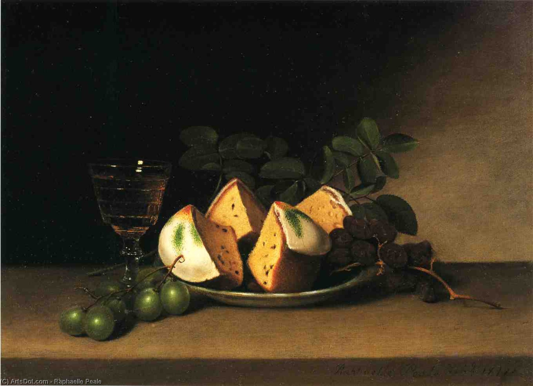 Still Life With Cake — Raphaelle Peale