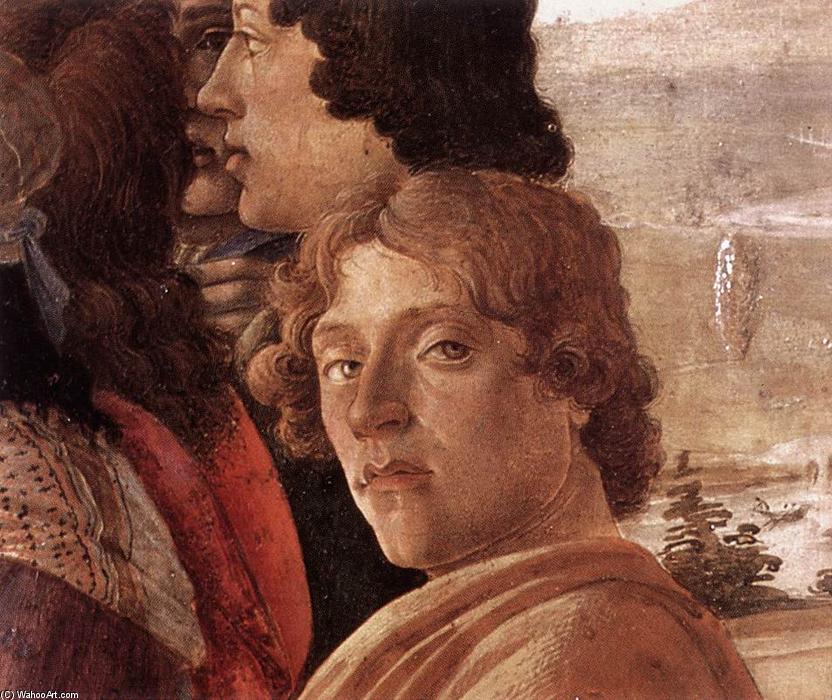 Sandro Botticelli - De hellige tre kongers tilbedelse (detalje) (9)