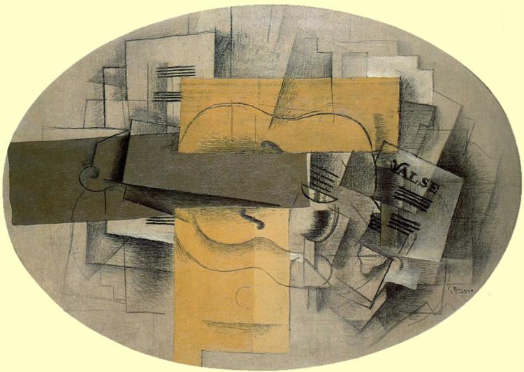 The Violin Valse — Georges Braque