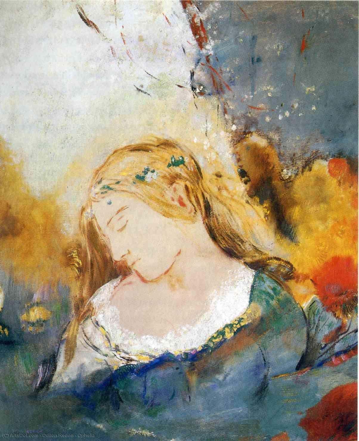 Одилон Редон - Ophelia