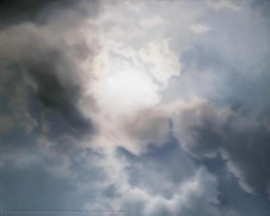 Wolkenstudie (contre-jour) — Gerhard Richter