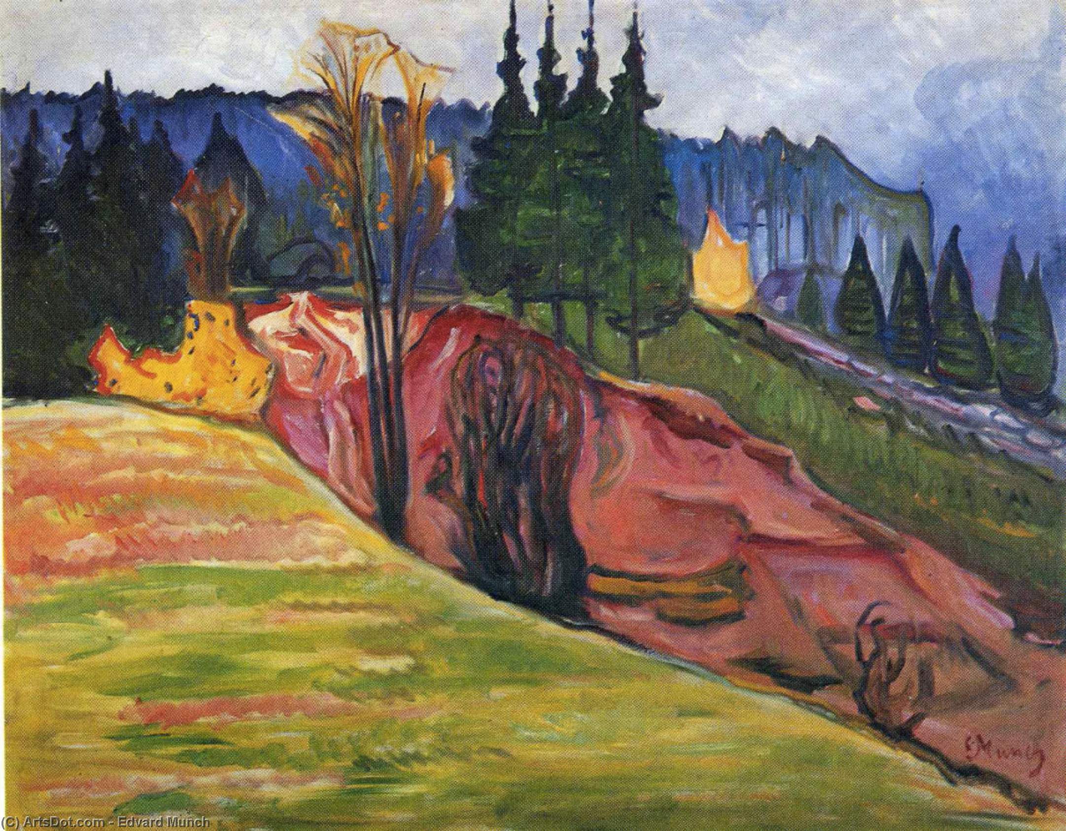 Da Thuringewald — Edvard Munch