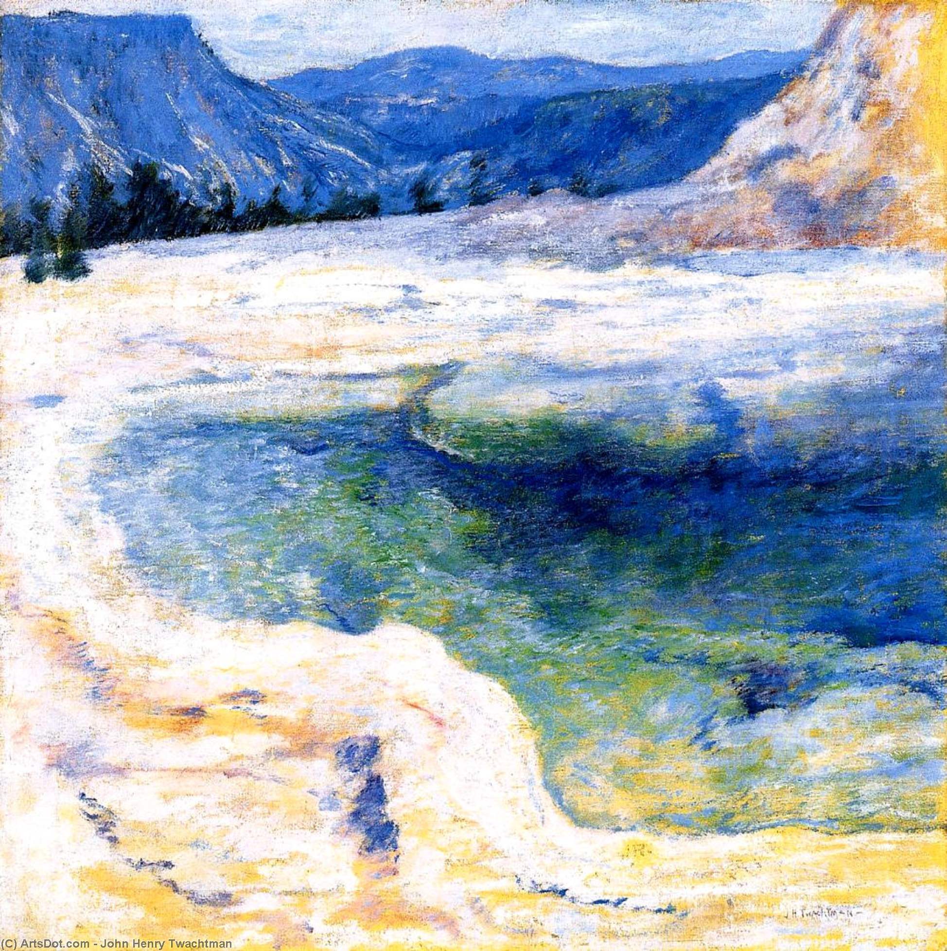 Emerald Pool — John Henry Twachtman