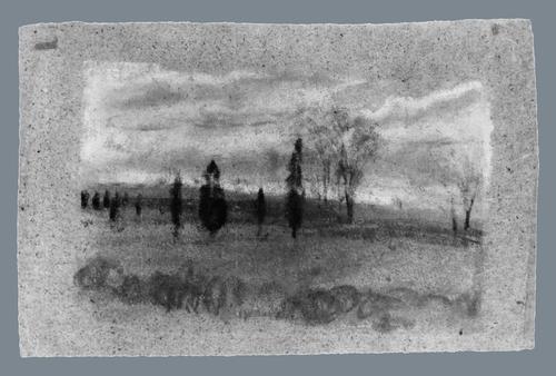Landscape. Fields — Arthur B. Davies