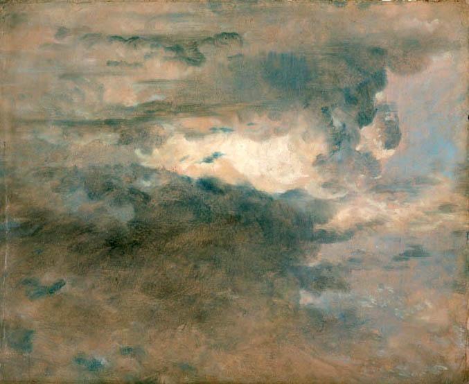 John Constable - Clouds Study - Evening
