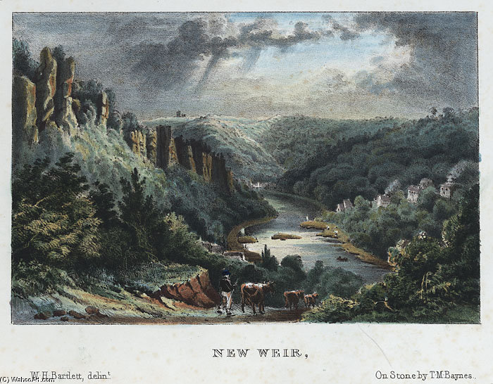William Henry Bartlett - New Weir