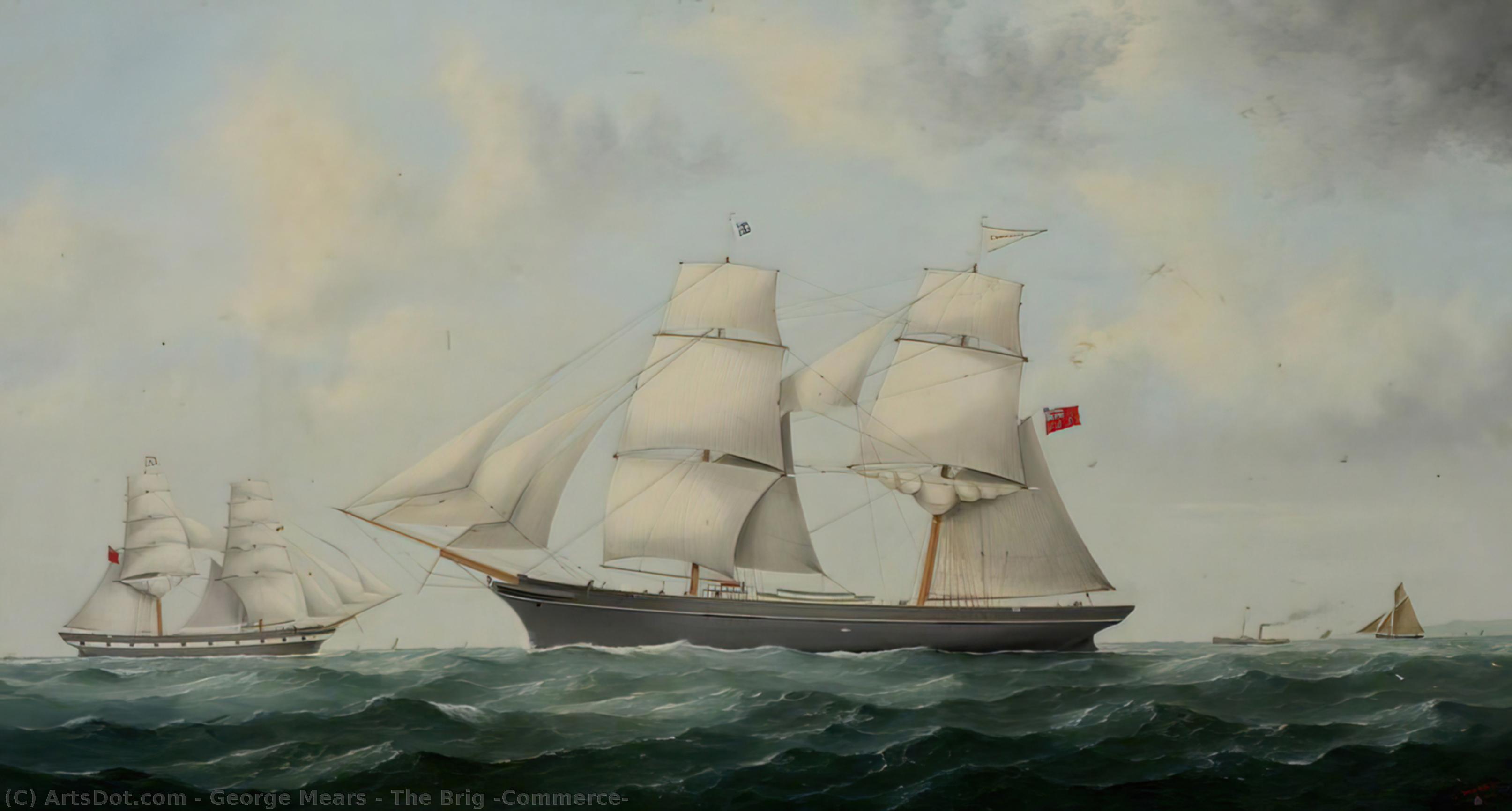 The Brig 'commerce' — George Mears