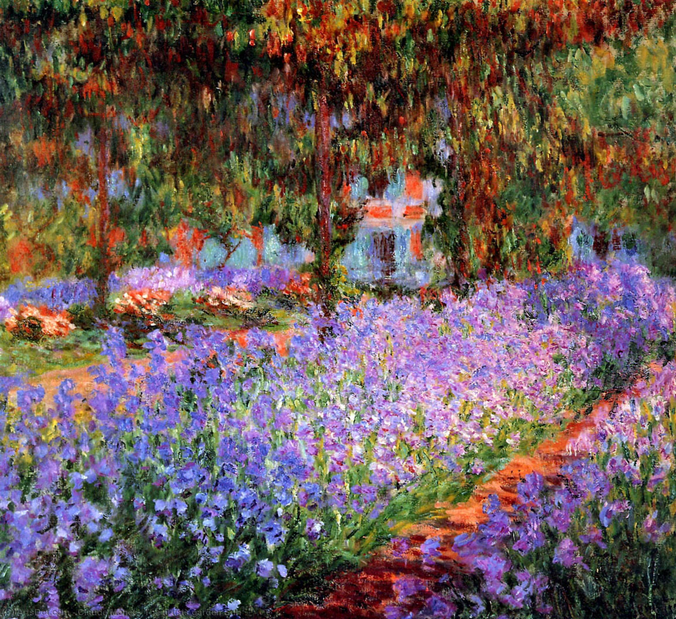 Monets Gärtchen Sonne — Claude Monet