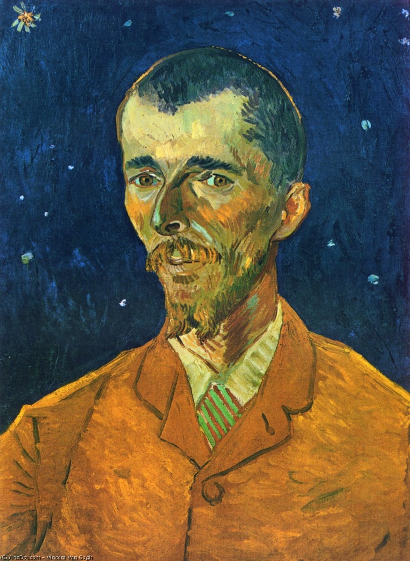 vincent willem van gogh - Portrait d'Eugène Boch
