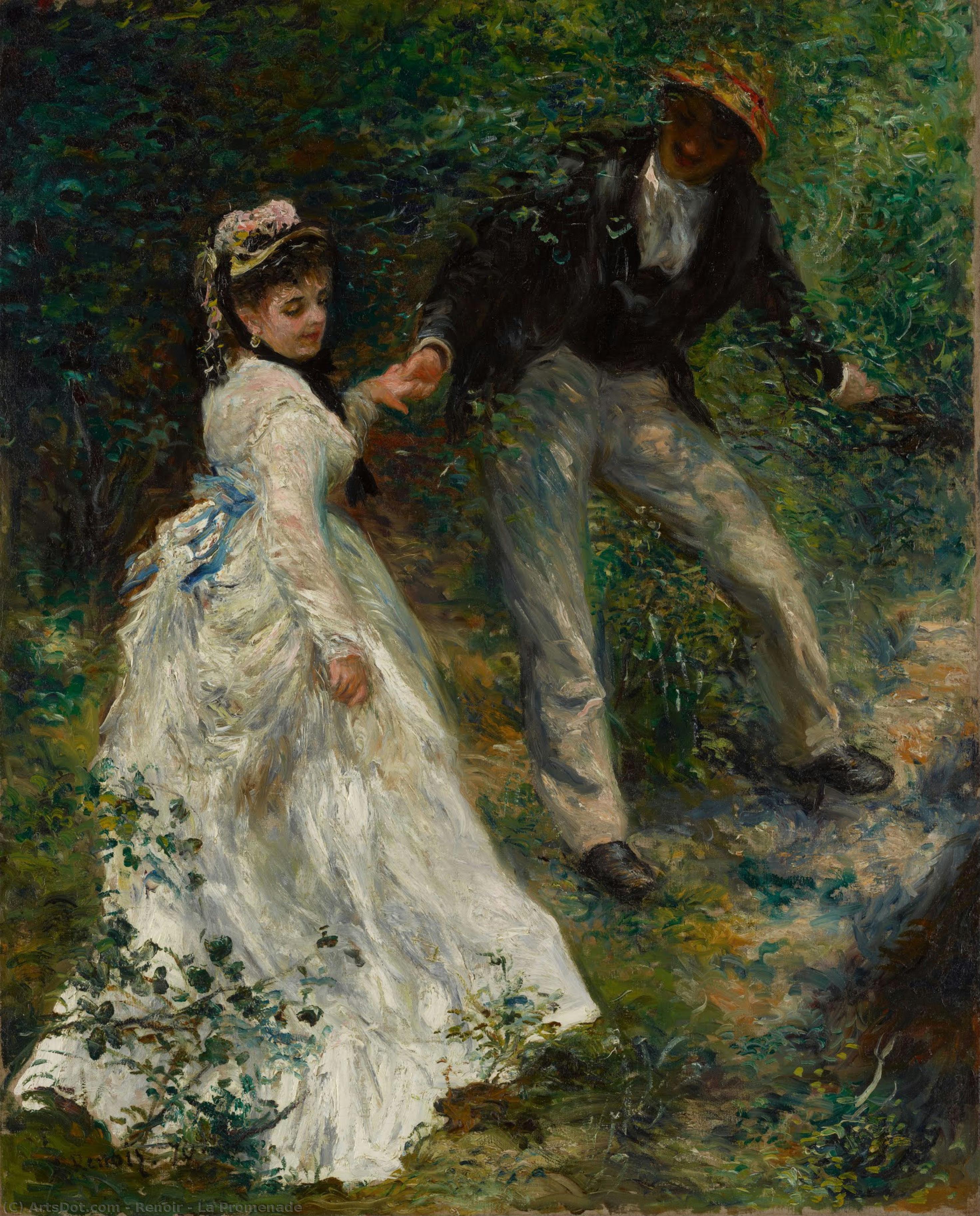 La Promenade — Pierre-auguste Renoir