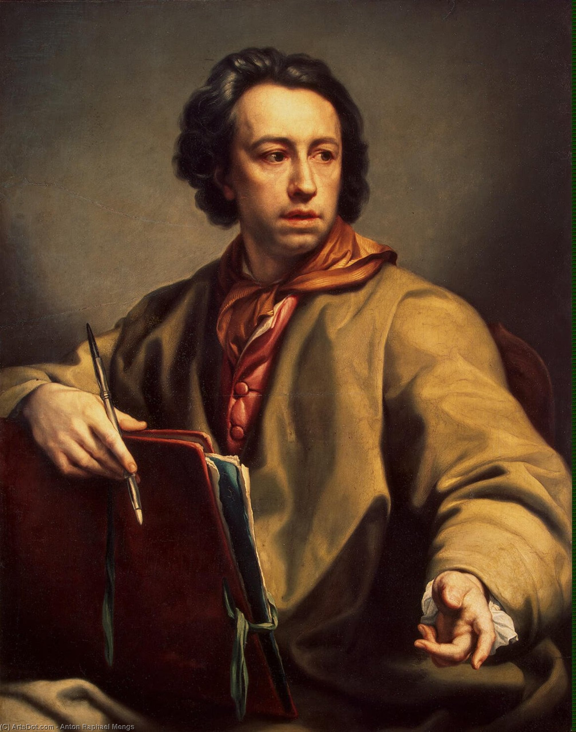 Self-portrait — Anton Raphael Mengs