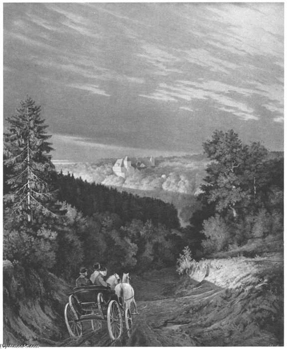 Schloß Bieberstein — Ferdinand Von Rayski