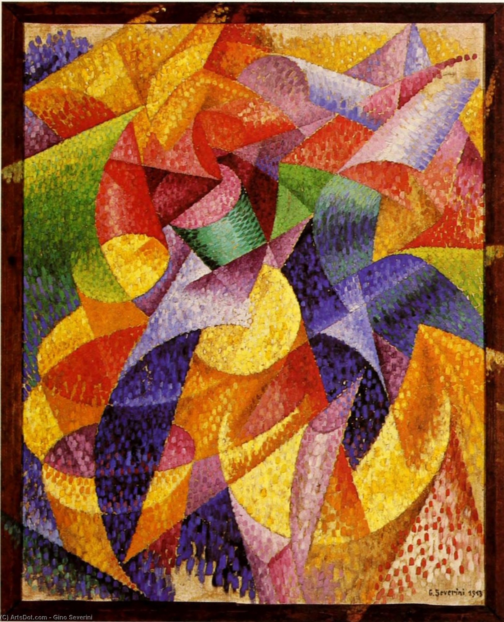 Gino Severini - Sea = Dancer