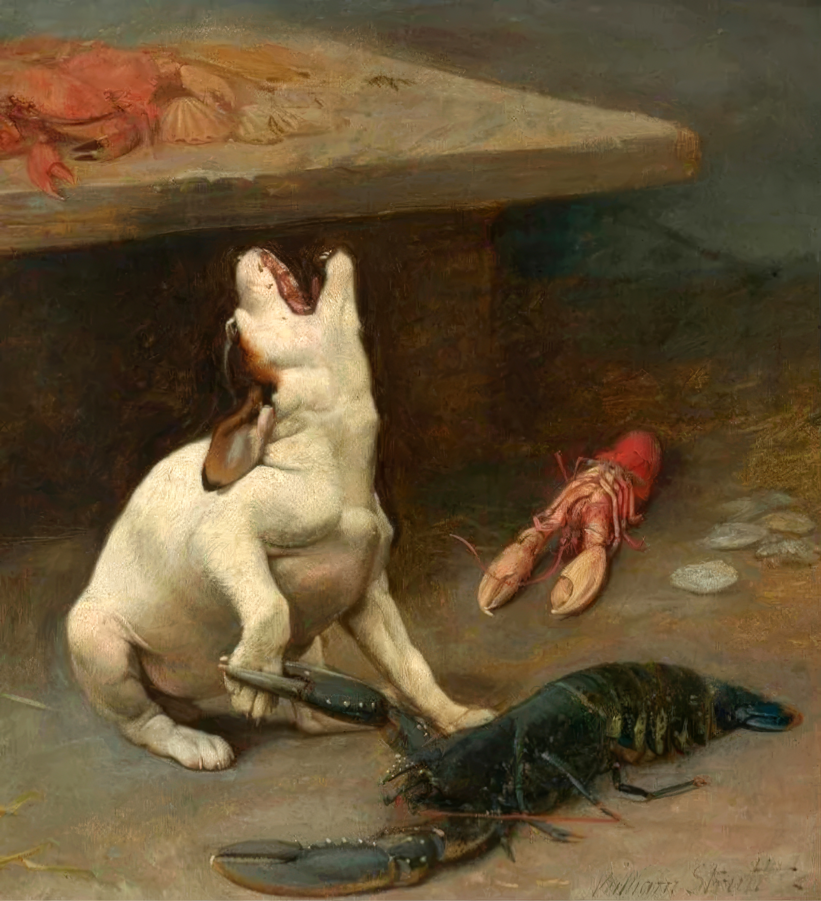William Strutt - A warm response