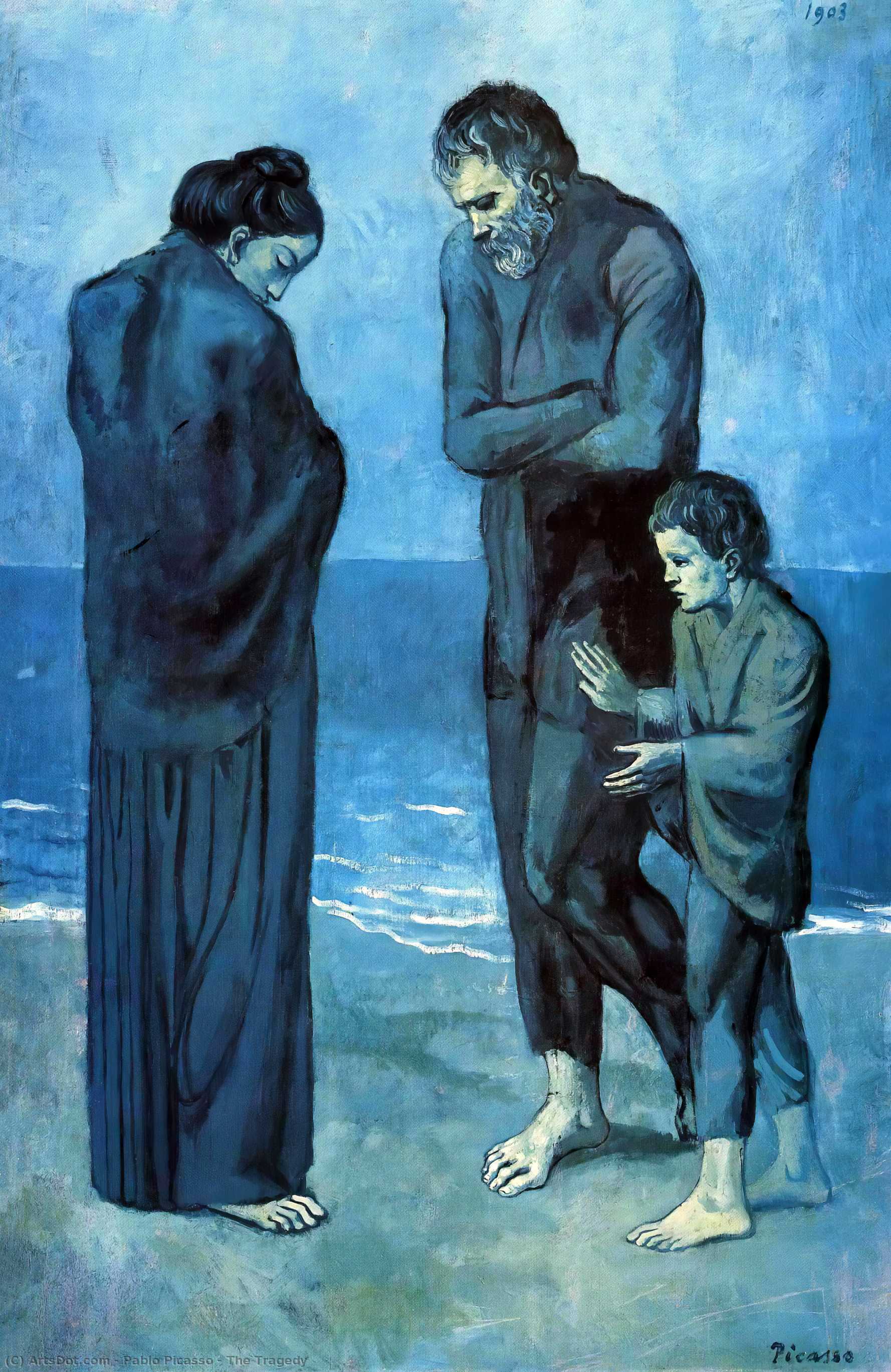 La Tragedia — Pablo Picasso
