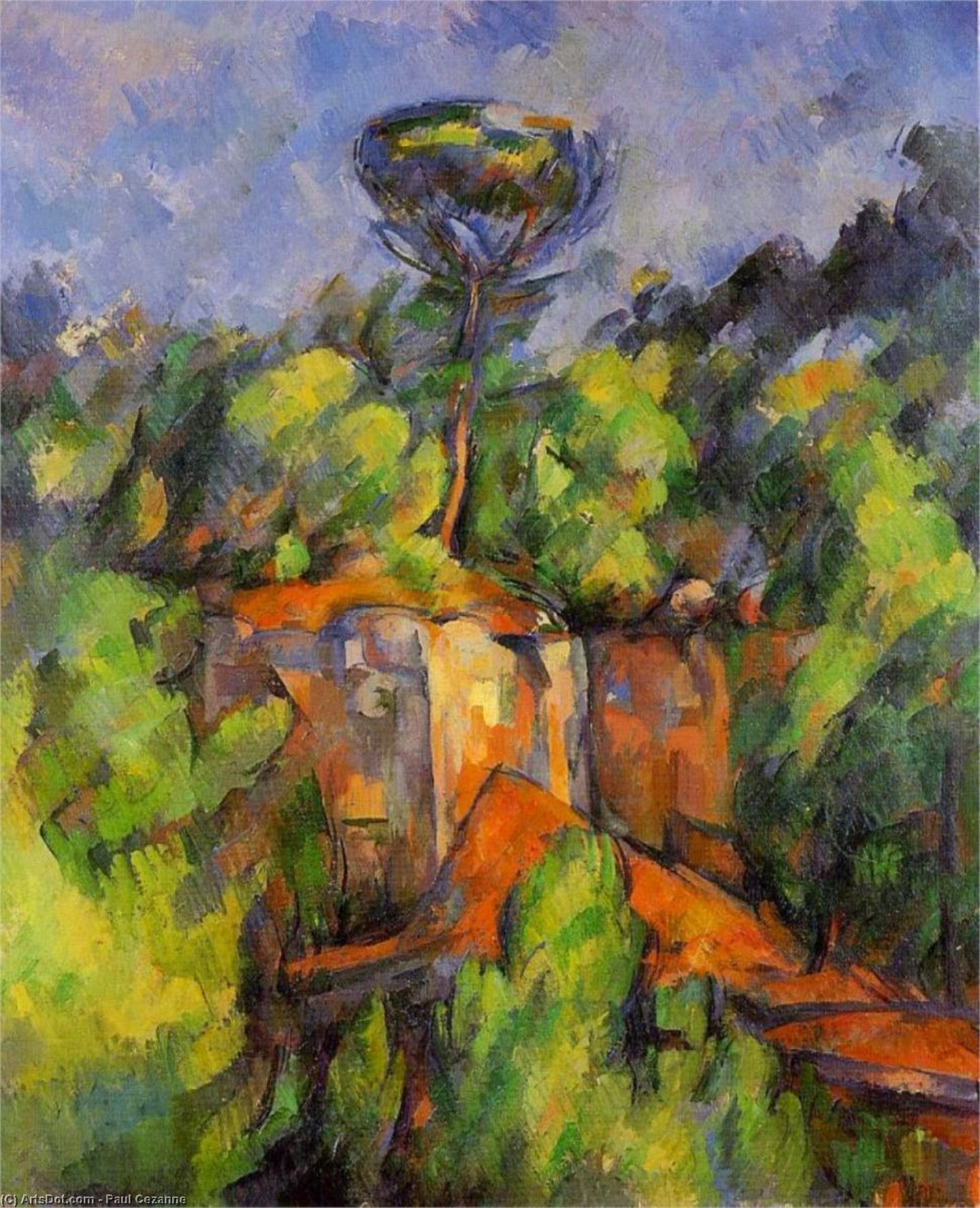 Bibemus Quarry — Paul Cézanne