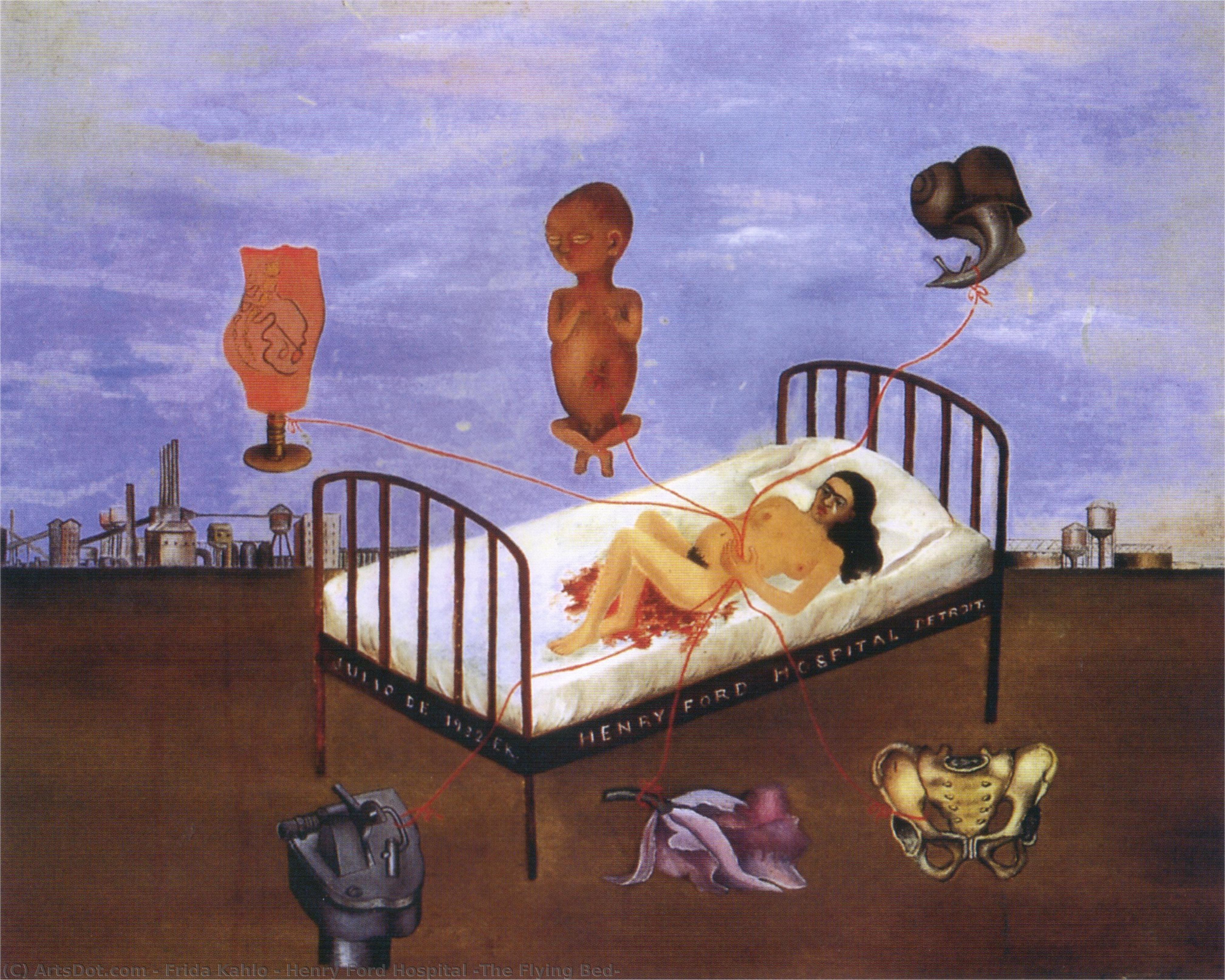 Henry Ford Hospital (die Fliegende Bett) — Frida Kahlo